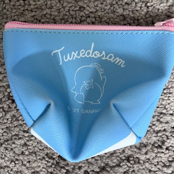 Sanrio Tuxedo Sam keychain and small pouch - both new - Picture 3 of 5